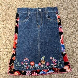 The Children's Place Blue Denim Skirt
